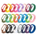 Colorful Silicone bracelets For xiaomi band 6 xiao mi band6 TPU watch strap replacement for mi band 4 global